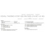 Конвектор напольный Royal Thermo Step 130/130/1200-2-N-BL-LG-BL черный Noir Sable