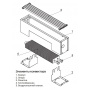 Конвектор напольный Royal Thermo Step 130/130/1200-2-N-BL-LG-BL черный Noir Sable