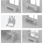 Конвектор напольный Royal Thermo Step 130/130/1200-2-N-BL-LG-BL черный Noir Sable
