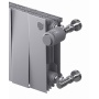 Набор термостатический для радиатора угловой Royal Thermo Design Pro 1/2" М30х1,5 Хром
