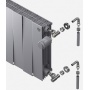 Набор термостатический для радиатора угловой Royal Thermo Design Pro 1/2" М30х1,5 Хром