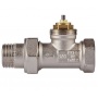 Набор термостатический для радиатора прямой Royal Thermo 3/4" М30х1,5 никель