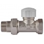 Набор термостатический для радиатора прямой Royal Thermo 3/4" М30х1,5 никель