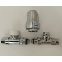 Набор термостатический прямой Royal Thermo De Luxe 1/2", М30х1,5 хром