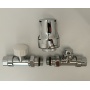 Набор термостатический прямой Royal Thermo De Luxe 1/2", М30х1,5 хром