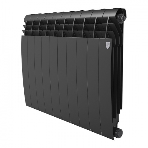 Радиатор биметалл RT BiLiner 500/87/10 секц Noir Sable(черный) купить в интернет магазине Санрай73