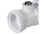 Узел нижнего подключения Royal Thermo прямой раздельный 3/4х3/4ЕК белый