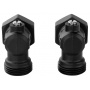 Узел нижнего подключения Royal Thermo угловой раздельный 3/4х3/4ЕК черный