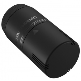 Головка термостатическая жидкостная Royal Thermo Design М30х1,5, черный матовый