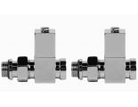 Набор ручной регулировки прямой  Royal Thermo Cube 1/2" хром