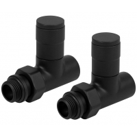 Набор ручной регулировки прямой  Royal Thermo Piano 1/2" черный