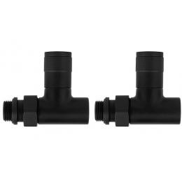 Набор ручной регулировки прямой  Royal Thermo Piano 1/2" черный