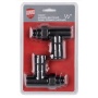 Набор ручной регулировки прямой  Royal Thermo Piano 1/2" черный