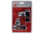 Набор ручной регулировки угловой  Royal Thermo Cube 1/2" хром