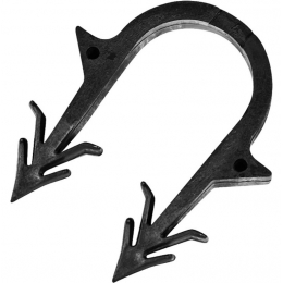 Скоба якорная Stout с двойным гарпуном для труб теплого пола 16-20 мм, кассета для такера по 25 шт