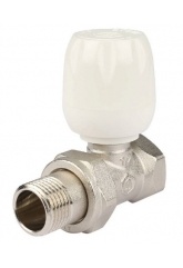 Вентиль регулировочный со сгоном прямой 1/2" ВР/НР Stout с неподъемным шпинделем