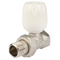 Вентиль регулировочный со сгоном прямой 1/2" ВР/НР Stout с неподъемным шпинделем