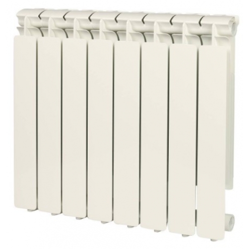 Радиатор алюминиевый Stout Bravo 500/80 8 секций, боковое подключение, белый купить в интернет магазине Санрай73