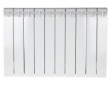 Радиатор биметаллический Stout Alpha 500/80 10 секций, боковое подключение, белый