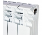 Радиатор биметаллический Stout Titan 500/100 13 секций, боковое подключение, белый
