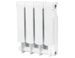 Радиатор биметаллический Stout Space 350/90 4 секции, боковое подключение, белый