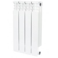 Радиатор биметаллический Stout Space 500/90 4 секции, боковое подключение, белый