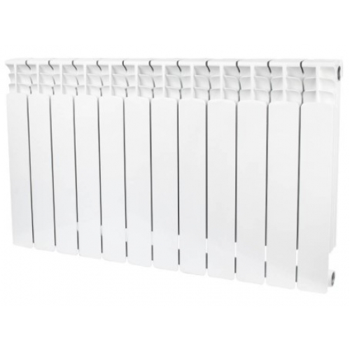 Радиатор биметаллический Stout Space 500/90 12 секций, боковое подключение, белый купить в интернет магазине Санрай73
