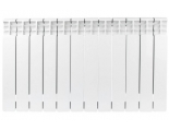 Радиатор биметаллический Stout Space 500/90 12 секций, боковое подключение, белый