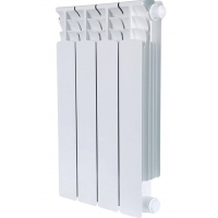 Радиатор биметаллический Stout Space Ventil 500/90 4 секции, нижнее подключение, белый