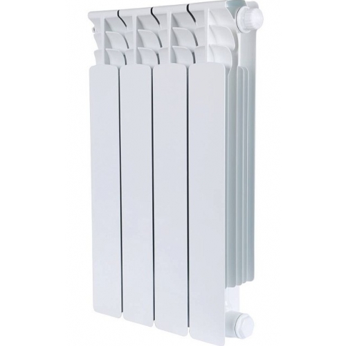 Радиатор биметаллический Stout Space Ventil 500/90 4 секции, нижнее подключение, белый купить в интернет магазине Санрай73