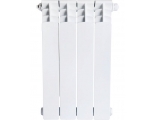 Радиатор биметаллический Stout Space Ventil 500/90 4 секции, нижнее подключение, белый