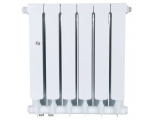 Радиатор биметаллический Stout Space Ventil 500/90 6 секций, нижнее подключение, белый