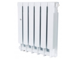 Радиатор биметаллический Stout Space Ventil 500/90 6 секций, нижнее подключение, белый