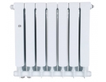 Радиатор биметаллический Stout Space Ventil 500/90 7 секций, нижнее подключение, белый