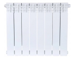 Радиатор биметаллический Stout Space Ventil 500/90 8 секций, нижнее подключение, белый