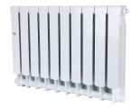 Радиатор биметаллический Stout Space Ventil 500/90 10 секций, нижнее подключение, белый