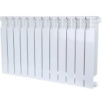 Радиатор биметаллический Stout Space Ventil 500/90 12 секций, нижнее подключение, белый