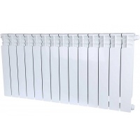 Радиатор биметаллический Stout Space Ventil 500/90 14 секций, нижнее подключение, белый