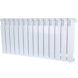 Радиатор биметаллический Stout Space Ventil 500/90 14 секций, нижнее подключение, белый