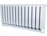 Радиатор биметаллический Stout Space Ventil 500/90 14 секций, нижнее подключение, белый