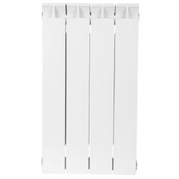 Радиатор биметаллический Stout Style 500/80 4 секции, боковое подключение, белый