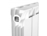 Радиатор биметаллический Stout Style 500/80 4 секции, боковое подключение, белый