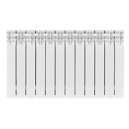 Радиатор биметаллический Stout Titan 500/100 12 секций, боковое подключение, белый