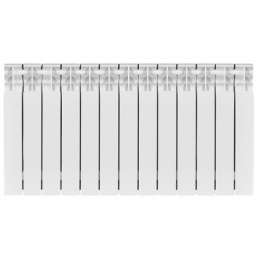 Радиатор биметаллический Stout Titan 500/100 13 секций, боковое подключение, белый