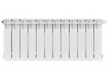Радиатор биметаллический Stout Titan Ventil 350/100 12 секций, нижнее подключение, белый