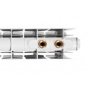 Радиатор биметаллический Stout Titan Ventil 350/100 12 секций, нижнее подключение, белый