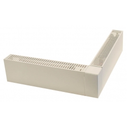 Плинтусный конвектор Techno Board KPLZ 60-120-1000-00 белый, подключение нижнее правое