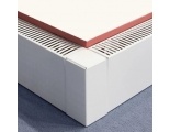 Плинтусный конвектор Techno Board KPLZ 60-120-1000-00 белый, подключение нижнее правое