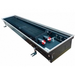 Конвектор внутрипольный Techno Usual KVZ 200-85-1200 с естественной конвекцией (без решетки)