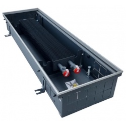 Конвектор внутрипольный Techno Usual KVZ 250-120-1300 с естественной конвекцией (без решетки)